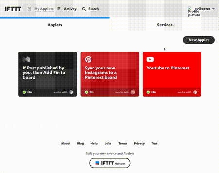 Animated Ifttt