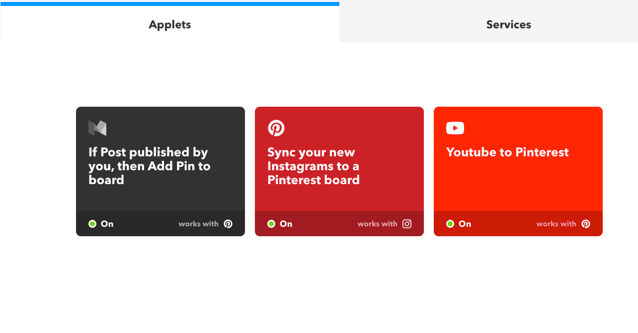 Ifttt Auto Post Pinterest